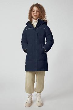 Chamarras Canada Goose Niños Outlet - Juniper Abrigos Azul Oscuro Marino WY2187346